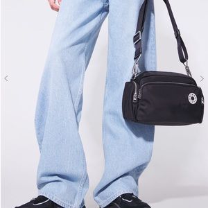 Bimba Y Lola M BLACK NYLON CROSSBODY
BAG